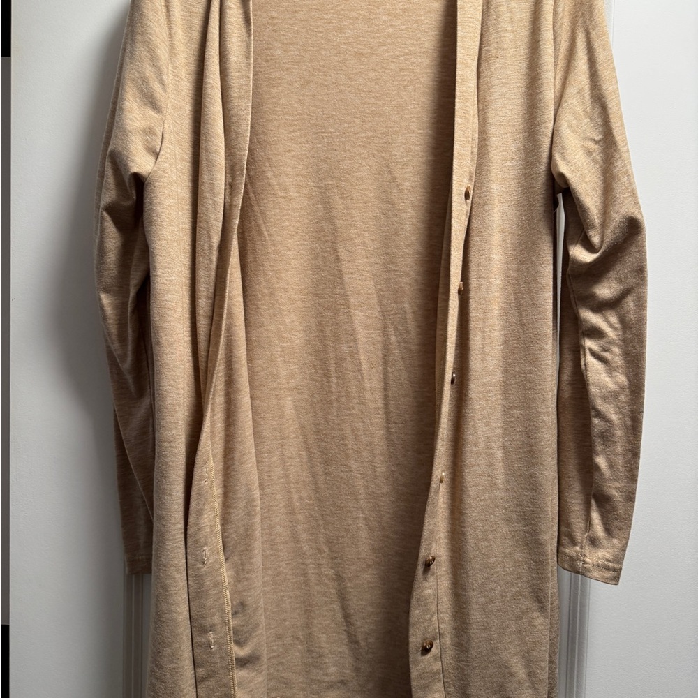 Amazon Women's Tan Cardigan Sweater